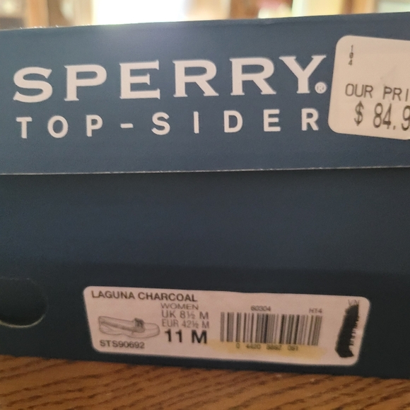 Sperry Top Sider Laguna Gray/Blue  size 11 - Picture 4 of 4